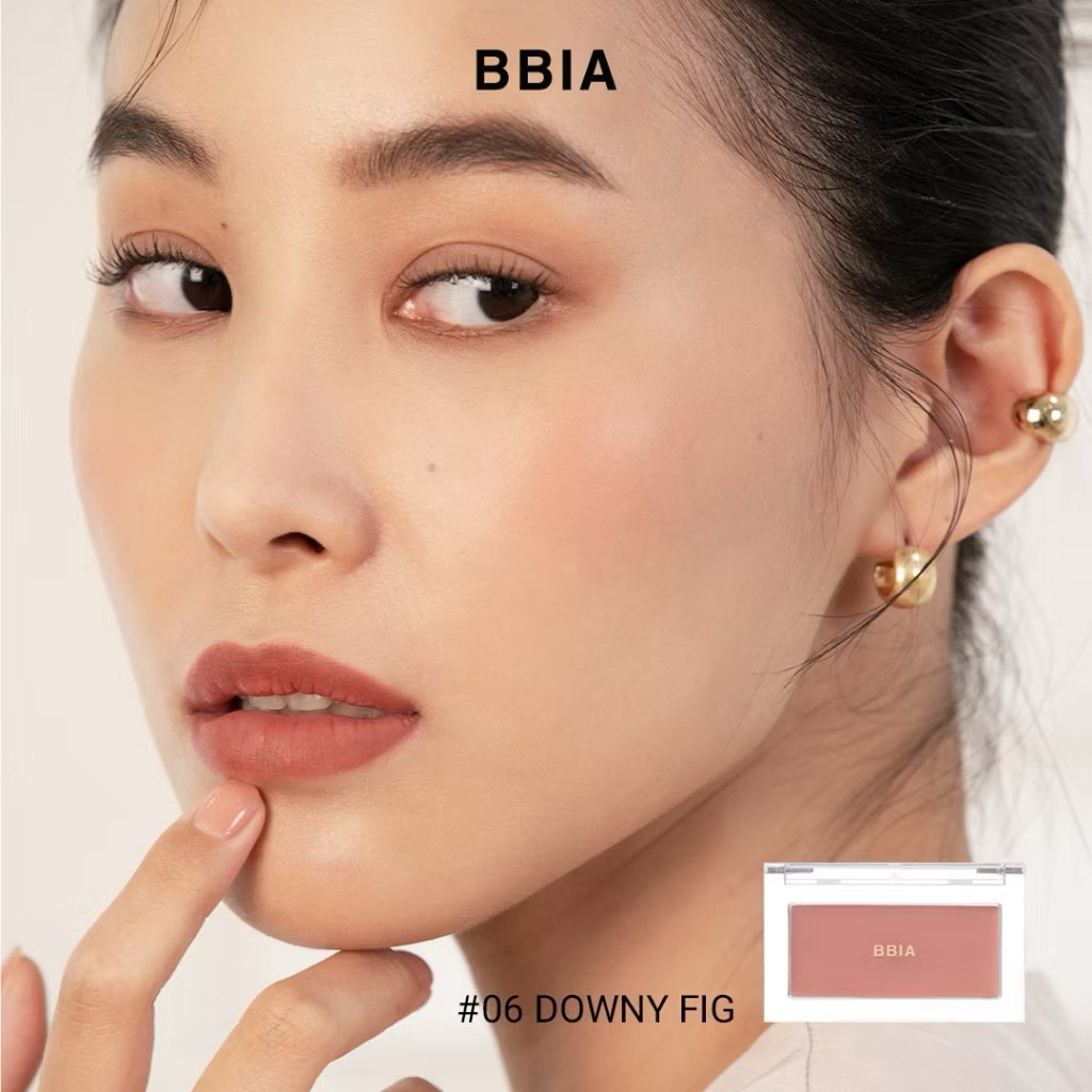 Phấn má hồng dạng phấn Bbia Ready To Wear Powder Cheek (Apricot Edition)