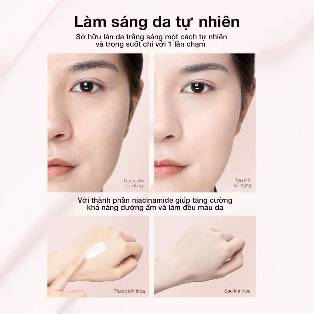 [PERFECT DIARY] Kem Nâng Tone PERFECT DIARY, Làm Sáng & Dưỡng Ẩm Cho Da Nâng Tone Tự Nhiên, 40g