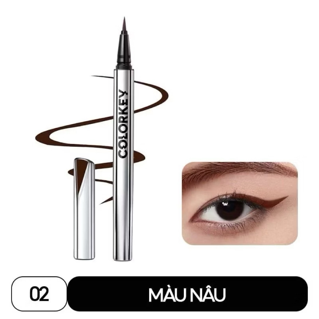 [COLORKEY] Bút Kẻ Mắt Nước Colorkey Trang Điểm Chống Nước Lâu Trôi