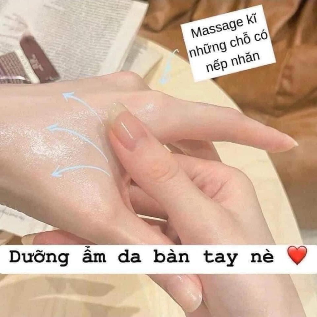 Kem Dưỡng Da Tay Và Móng Vaseline 24h Deep Moisture Hand & Nail Cream 60ml Hàn Quốc Hương Hoa Hồng Giúp Da Mềm Mại
