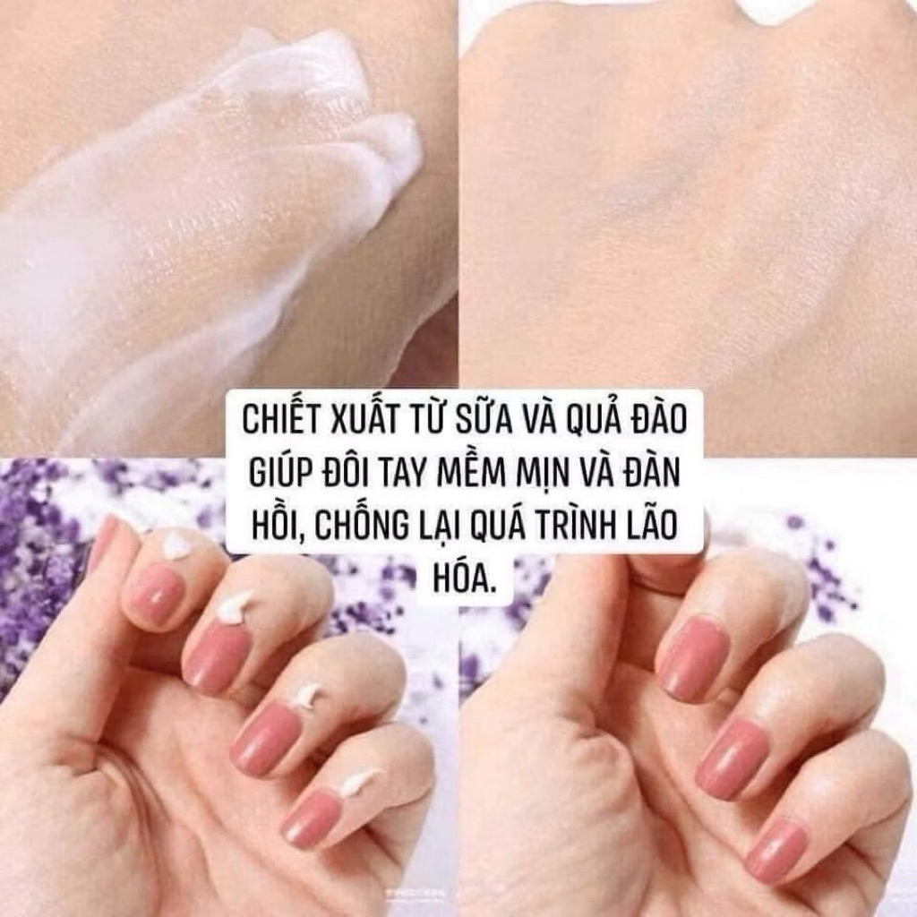 Kem Dưỡng Da Tay Và Móng Vaseline 24h Deep Moisture Hand & Nail Cream 60ml Hàn Quốc Hương Hoa Hồng Giúp Da Mềm Mại