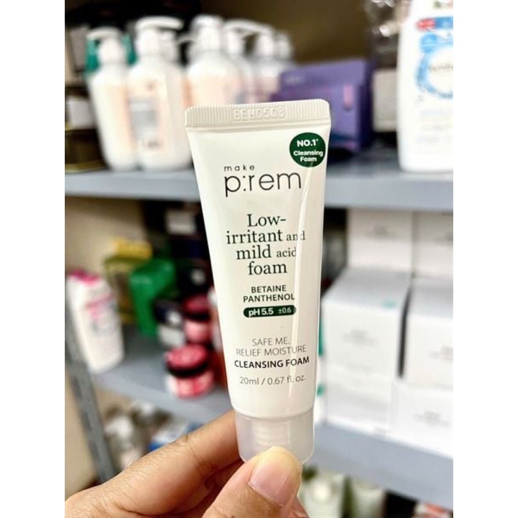 Sữa Rửa Mặt Dạng Sữa Make P:rem Làm Sạch Dịu Nhẹ Dưỡng Ẩm Sạch Sâu An Toàn 100ml
