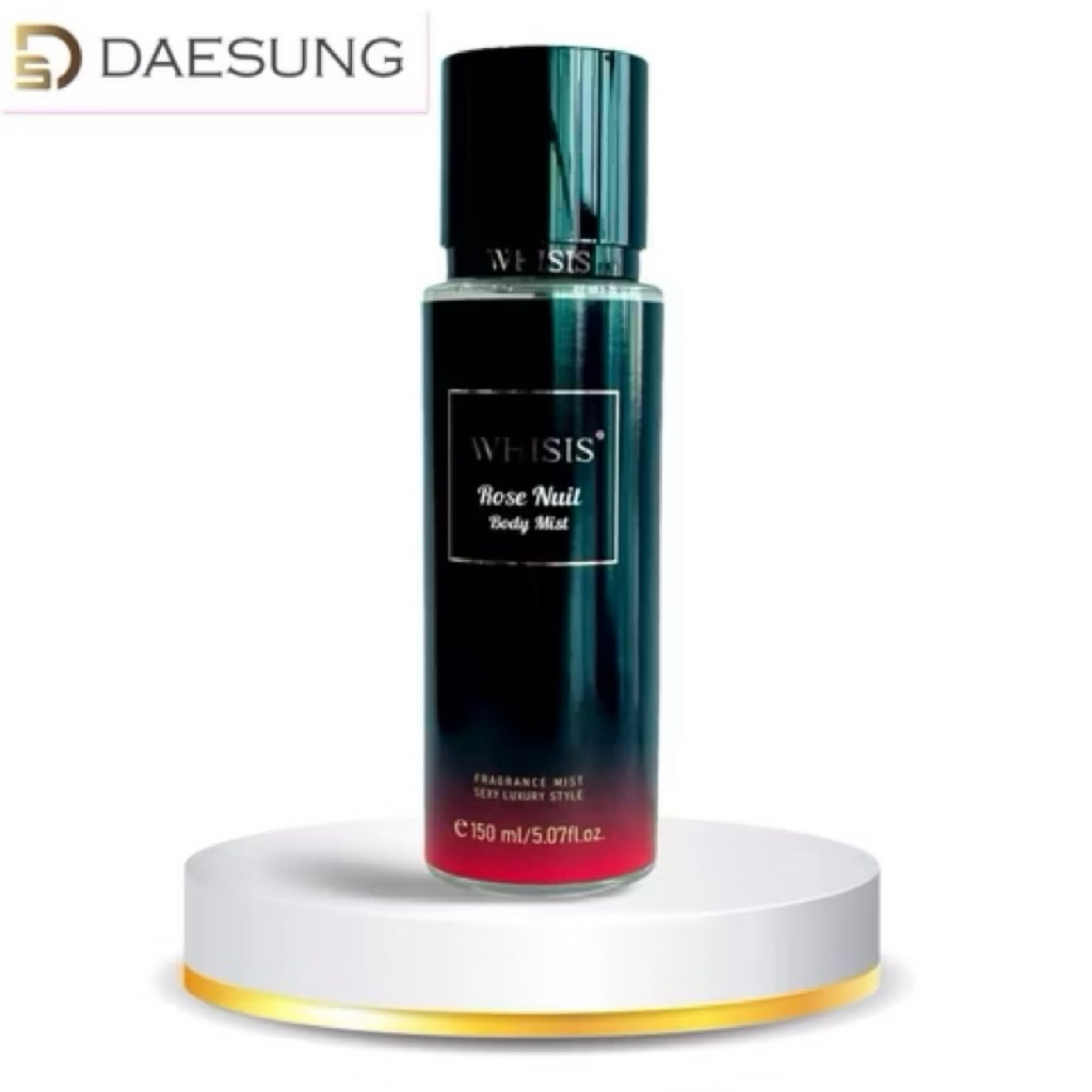 Body Mist Xịt Thơm Cơ Thể Whisis Rose Nuit Body Mist 150ml - Hương thơm tinh tế và quyến rũ