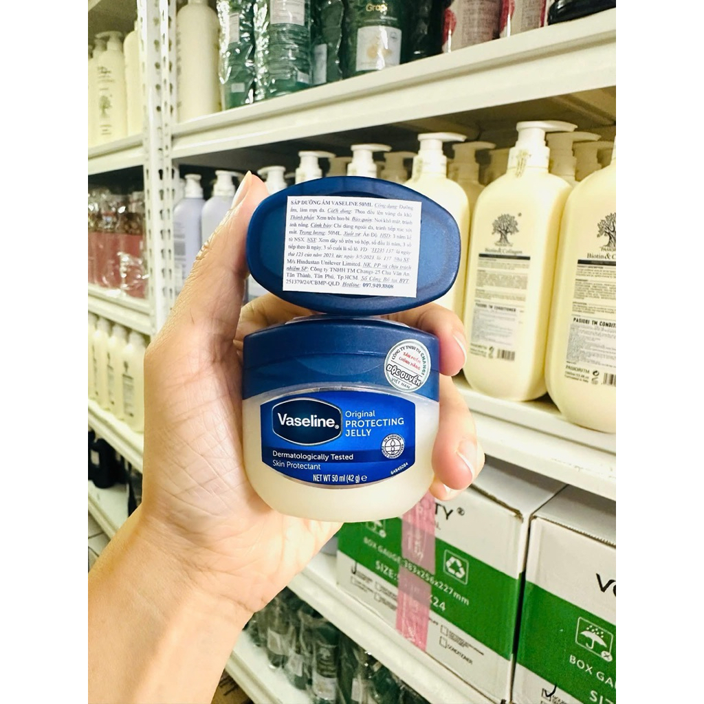 Sáp Dưỡng Ẩm Vaseline Original Protecting Jelly, Sáp Nẻ Dưỡng Ẩm VASELINE