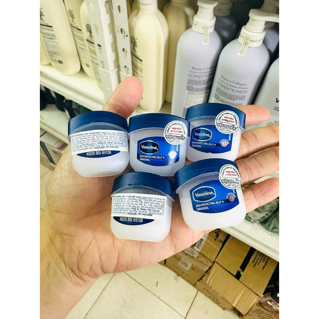 Sáp Dưỡng Ẩm Vaseline Original Protecting Jelly, Sáp Nẻ Dưỡng Ẩm VASELINE