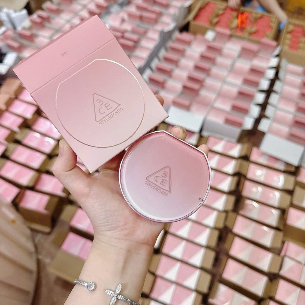 Phấn Nước 3CE Fitting Mesh Cushion Refill Set SPF40 PA+++ 11g