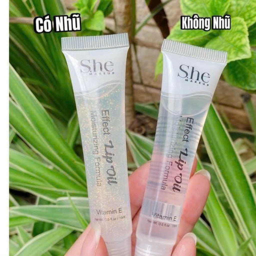 Son bóng Red&Black không màu trong suốt giúp dưỡng ẩm căng bóng môi chiết xuất tự nhiên