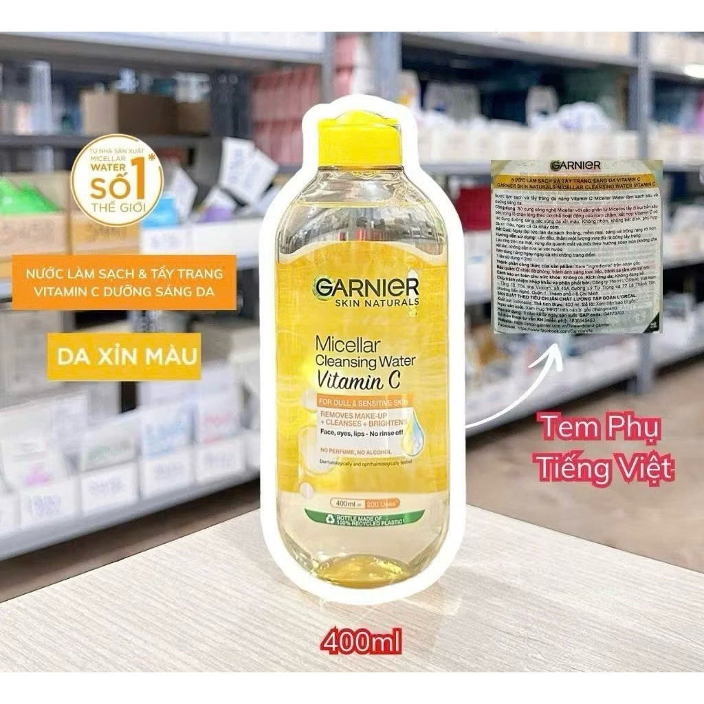 [FREE SHIP] Nước Tẩy Trang Garnier Pháp Chính Hãng