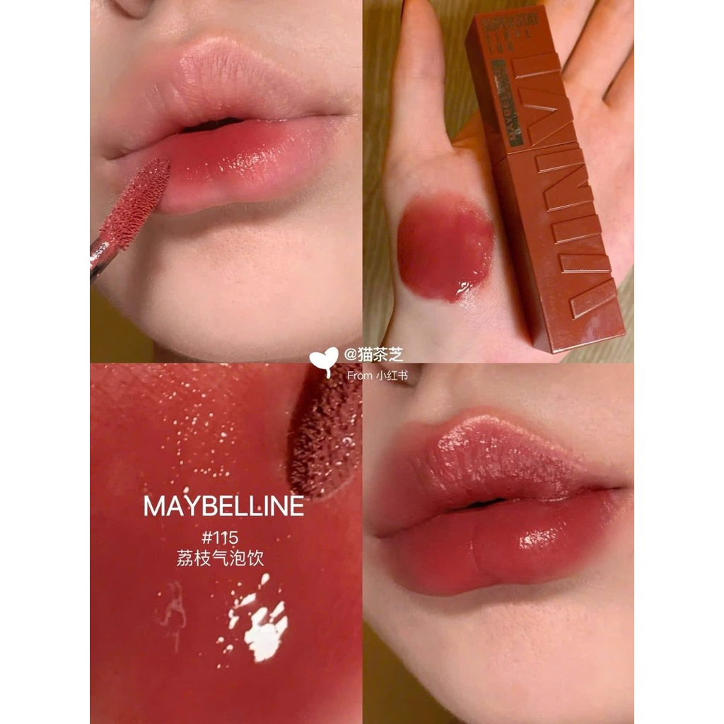 [MAYBELLINE] Son Bóng Maybelline New York Superstay Vinyl Ink 4.2ml Bền Màu Nhẹ Môi
