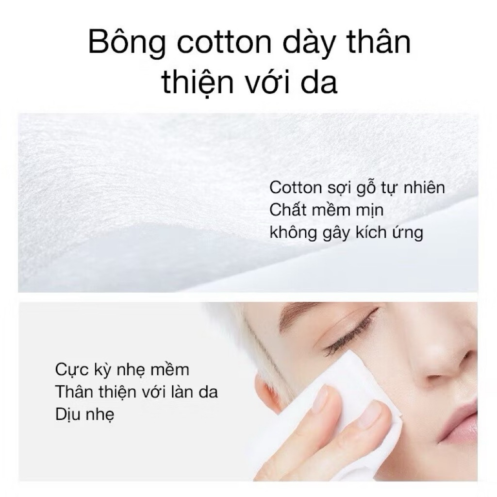 [Perfect Diary] Bông Tẩy Trang Perfect Diary mềm mịn 30 Miếng