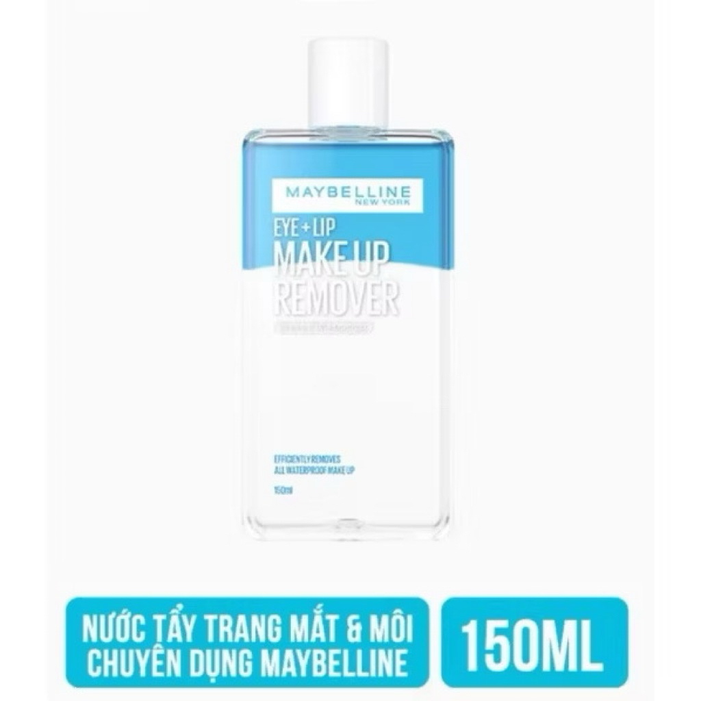 Nước Tẩy Trang Mắt Môi Chuyên Dụng 2 lớp Maybelline New York Eye & Lip Makeup Remover