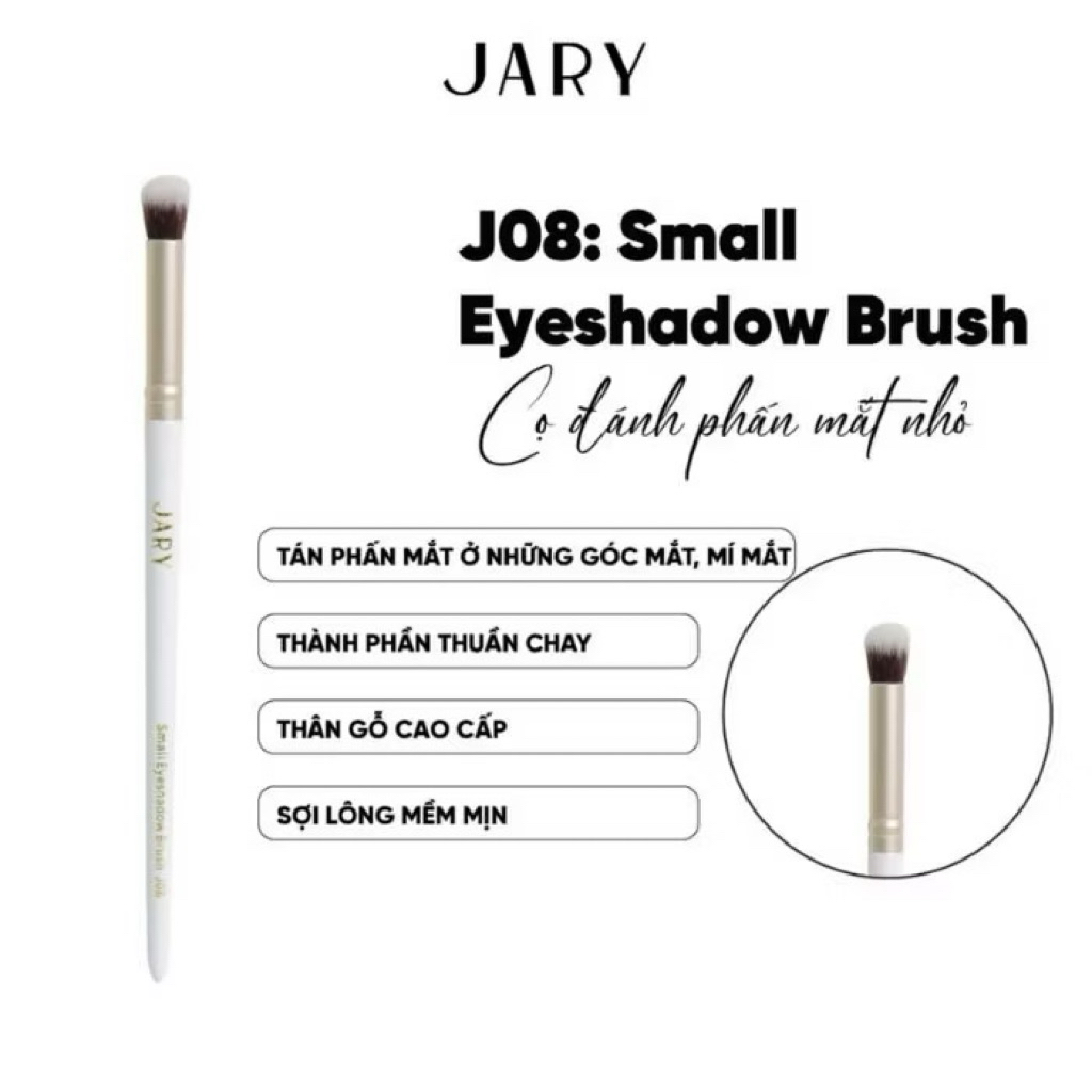 [JARY] Cọ trang điểm Jary phấn phủ tán đánh nền / che khuyết điểm tán son môi tém lông chân mày đánh mắt makeup