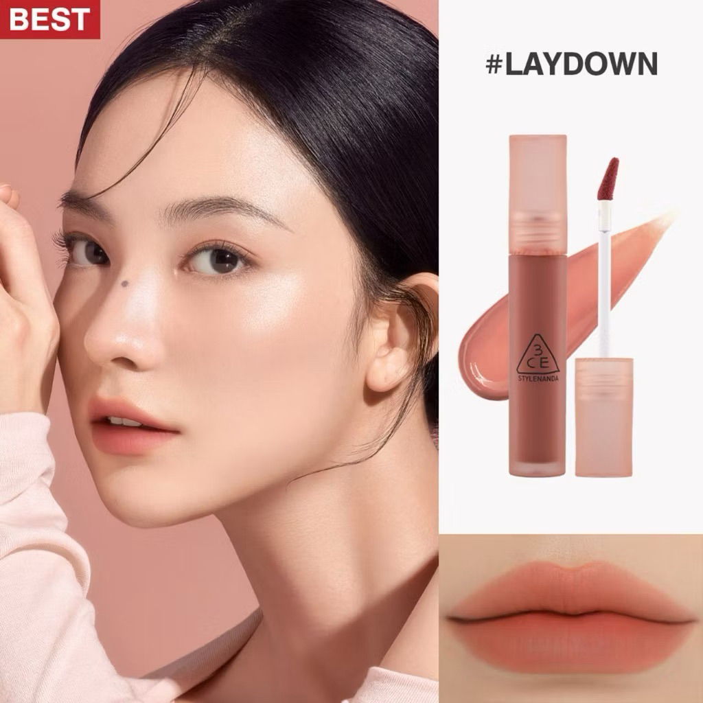 [VỎ MỚI] Son 3CE Blur Water Tint Hiệu Ứng Viền Môi