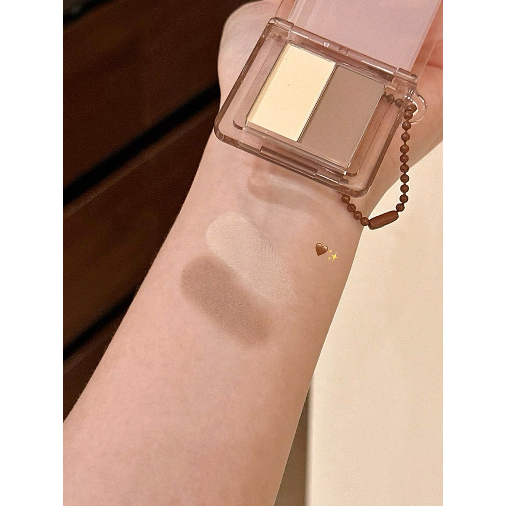 [JUDYDOLL] (Minisize) Bảng Phấn Tạo Khối JUDYDOLL Kèm Bắt Sáng 2 Ô Phiên Bản Mini, 2g (Nhập Khẩu Chính Hãng)
