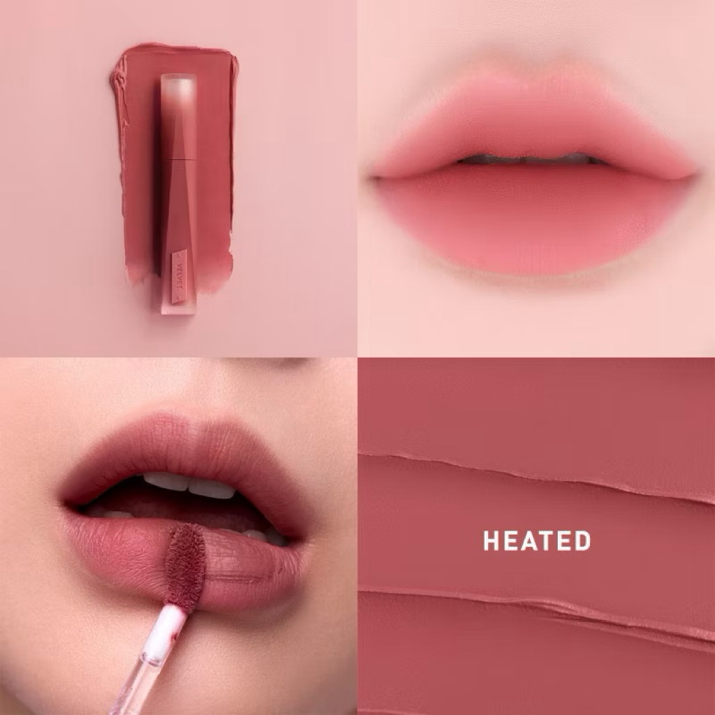 Son Kem Lì Nhung Mịn 3CE Velvet Lip Tint Plush (MẪU MỚI 2025)