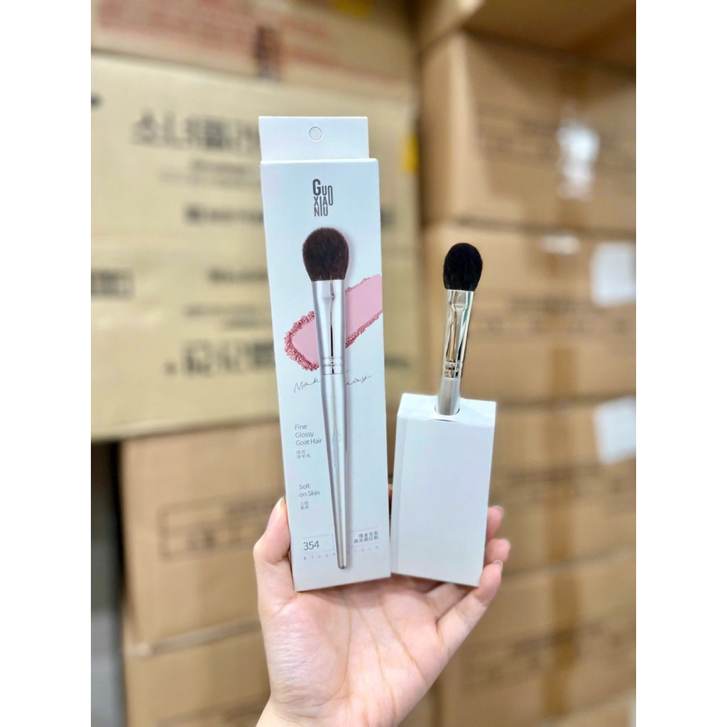 [GUOXIAONIU] Cọ trang điểm, cọ đánh phấn mắt Đánh khối highlight makeup