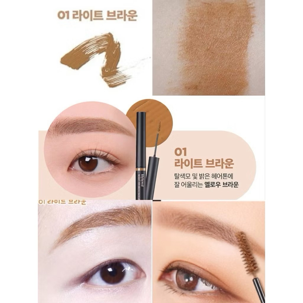 [LILYBYRED] Mascara Lông Mày Lâu Trôi LILYBYRED Skinny Mes Brow Mascara 3.5g (Hàng Công Ty)