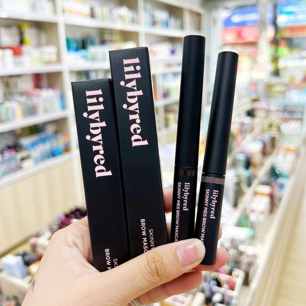 [LILYBYRED] Mascara Lông Mày Lâu Trôi LILYBYRED Skinny Mes Brow Mascara 3.5g (Hàng Công Ty)