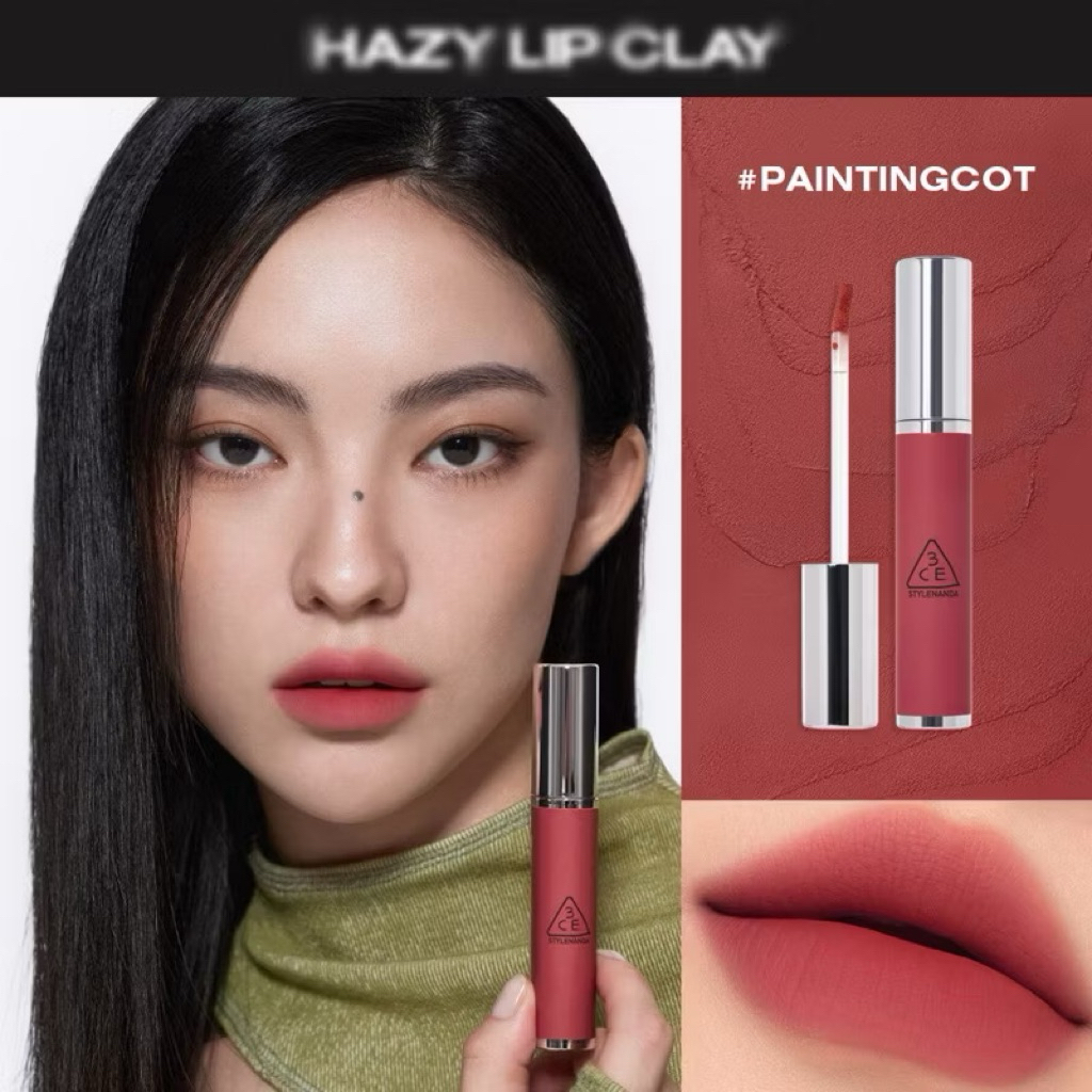 [VỎ MỚI] Son 3CE Blur Water Tint Hiệu Ứng Viền Môi