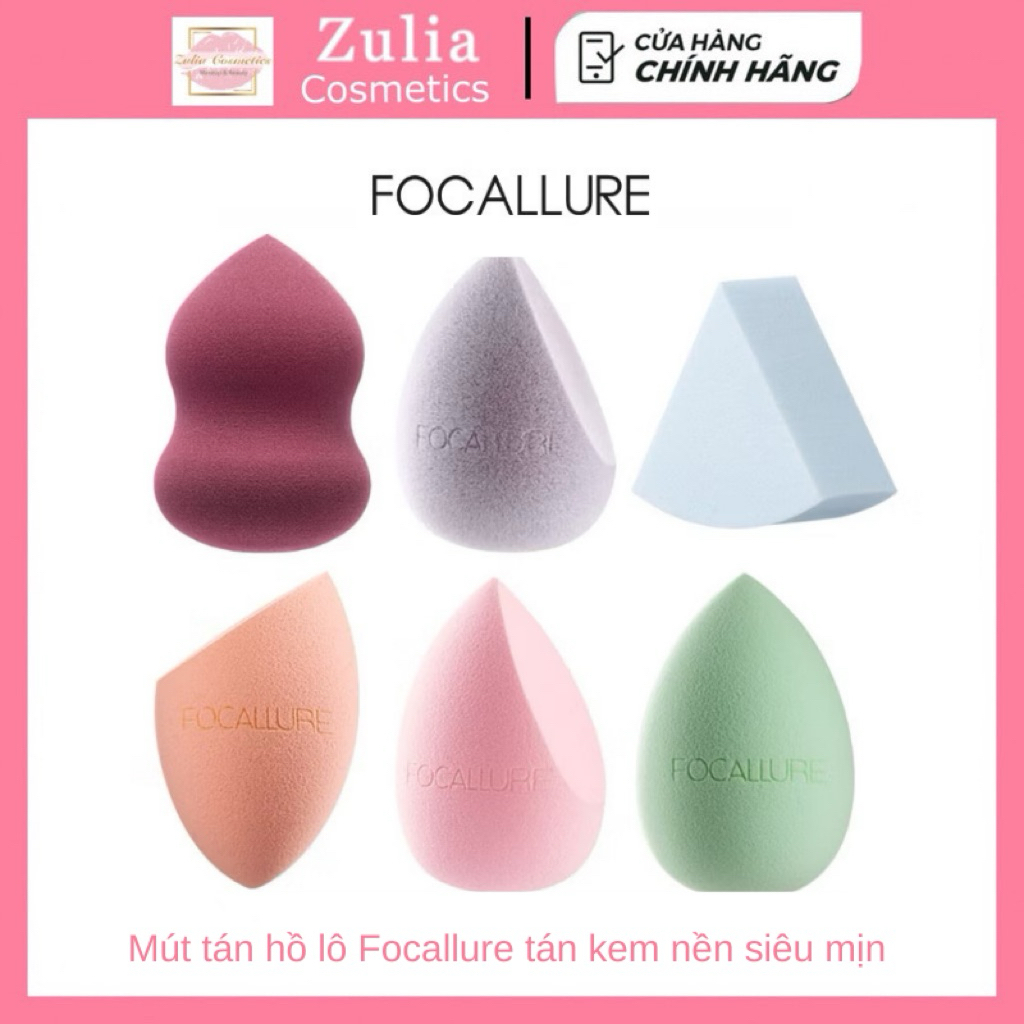 [FOCALLURE] Bông Mút Trang Điểm Focallure Đánh Kem Nền siêu mịn không thấm nước (FA136)