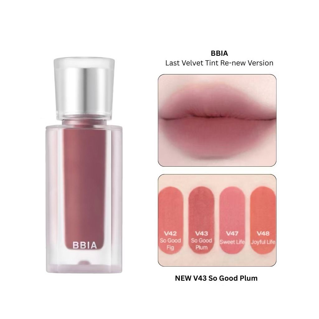 [FREE SHIP] Son Kem Bbia Last Velvet last lipstick chính hãng