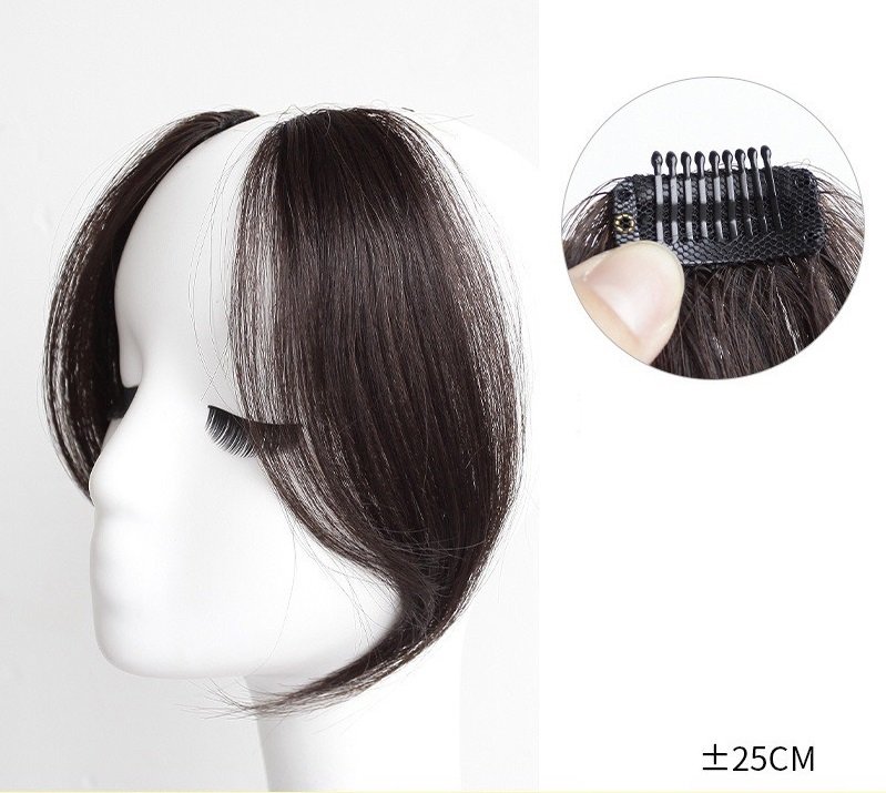 Tóc Giả Mái Dài Layer Kẹp Cao Cấp – Mái Tỉa Lơi & Mái Tự Nhiên, Tơ Mềm Như Tóc Thật, Phong Cách Hàn Quốc