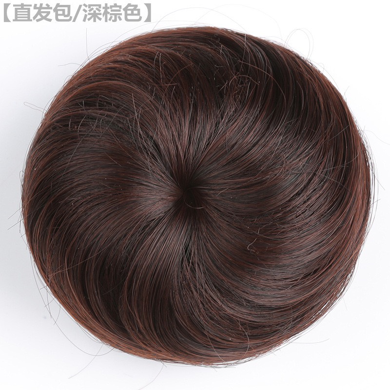 Búi Tóc Giả Tròn/ Búi Tóc Củ Tỏi Tự Nhiên – Búi Tóc Giả Dây Rút Cao Cấp, Giống Tóc Thật, Dễ Sử Dụng