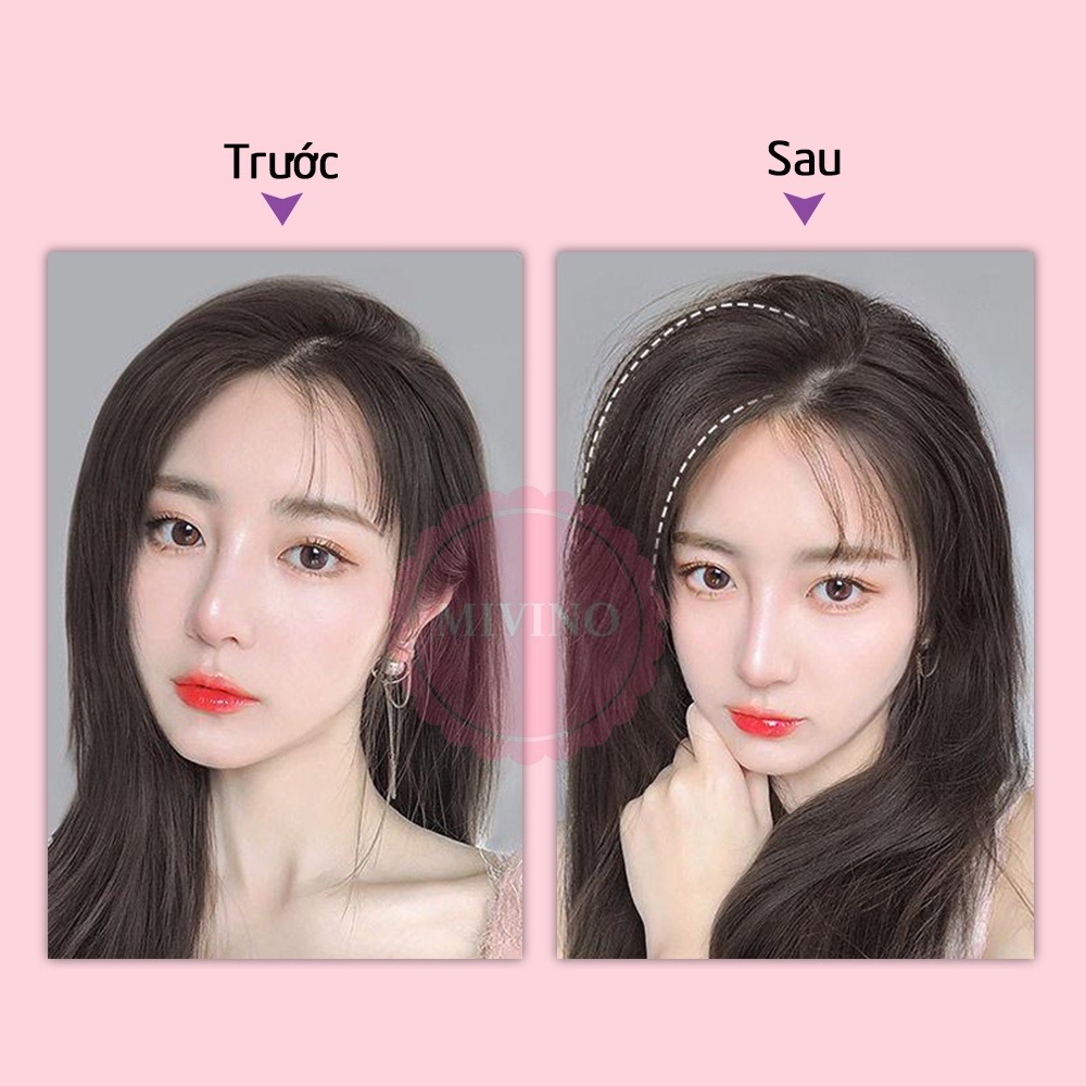 [SỈ TÓC GIẢ] Tóc Giả Kẹp Phồng Tạo Độ Dày Độ Dài 28-32Cm – Tóc Phím Phồng Tự Nhiên Cao Cấp Giấu Kẹp Siêu Khéo