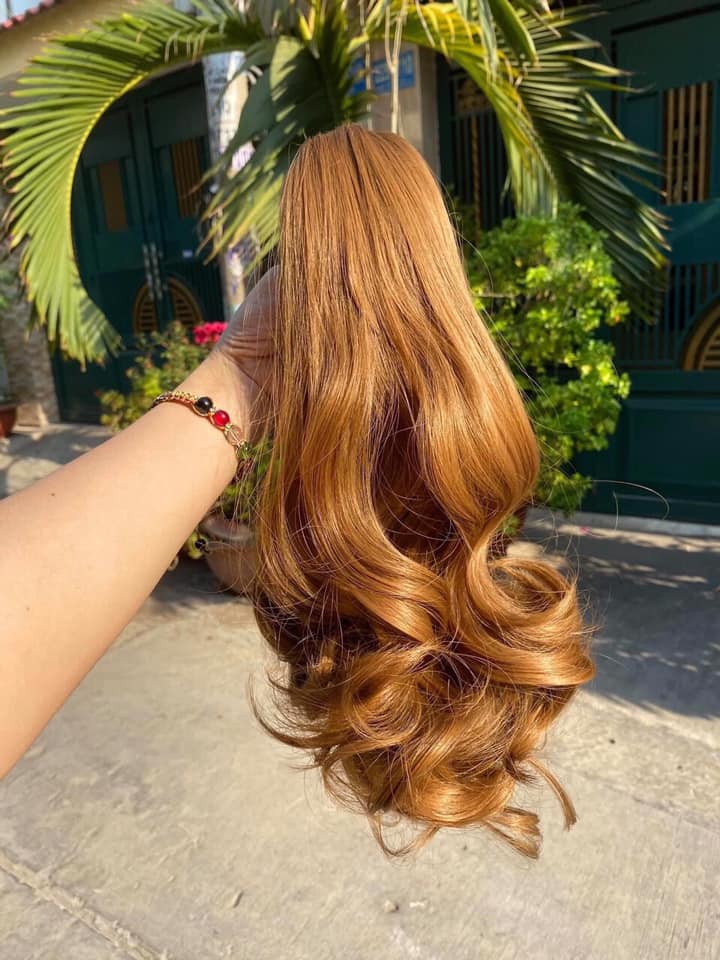 [SỈ TÓC GIẢ] Tóc Giả Ngoạm Xoăn Lửng 40-45Cm Tự Nhiên – Kẹp Ngoạm Nhanh Gọn, Tóc Tơ Cao Cấp Như Thật Dễ Sử Dụng