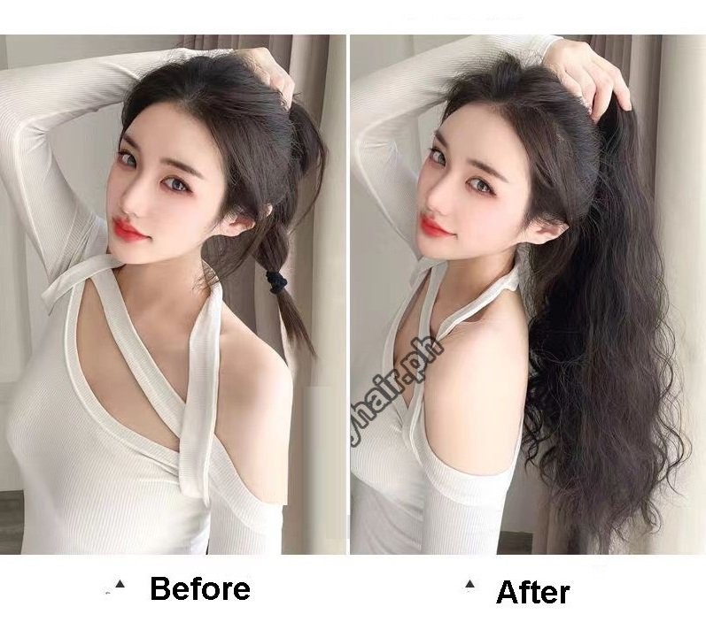 [SỈ TÓC GIẢ] Tóc Giả Ngoạm Sóng Xù Dài 55-60Cm Trẻ Trung – Kẹp Ngoạm Nhanh Gọn, Tóc Tơ Cao Cấp Như Thật Dễ Sử Dụng