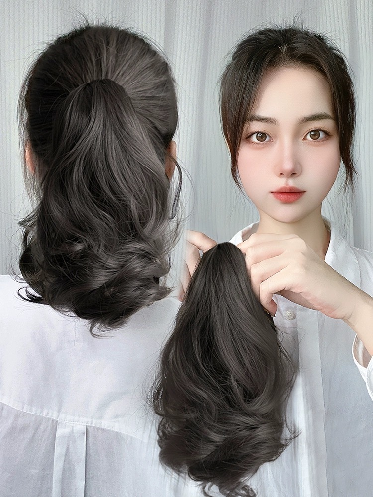 [SỈ TÓC GIẢ] Tóc Giả Ngoạm Xoăn Ngắn 25-30Cm/ Ngoạm Tóc Giả Cho Bé – Kẹp Ngoạm Nhanh Gọn, Tóc Tơ Cao Cấp Như Thật Dễ Sử Dụng