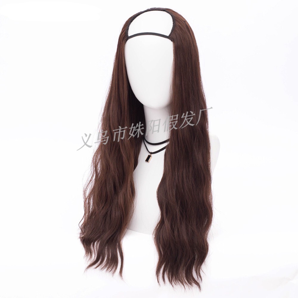 Kẹp U Tóc Giả Cao Cấp Siêu Dày 7 Kẹp – Tơ Mềm Tự Nhiên, Lưới Hoa Co Giãn, Full 6 Màu Hot Trend