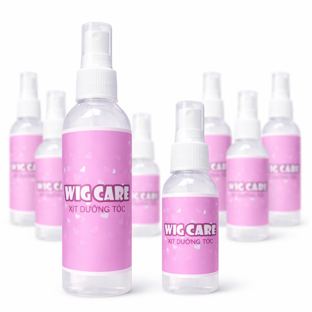 [SỈ TÓC GIẢ] Xịt Dưỡng Tóc Giả Cao Cấp 50ml / 100ml – Dưỡng Mềm, Gỡ Rối, Giữ Form Tóc Giả Bền Đẹp – Chai Xịt Tiện Dụng Sỉ Toàn Quốc