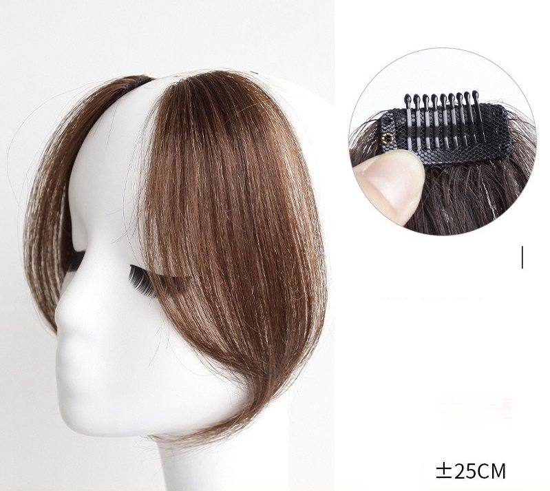 Tóc Giả Mái Dài Layer Kẹp Cao Cấp – Mái Tỉa Lơi & Mái Tự Nhiên, Tơ Mềm Như Tóc Thật, Phong Cách Hàn Quốc