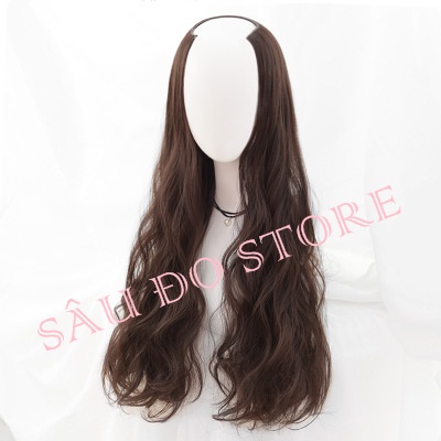 Kẹp U Tóc Giả Cao Cấp Siêu Dày 7 Kẹp – Tơ Mềm Tự Nhiên, Lưới Hoa Co Giãn, Full 6 Màu Hot Trend