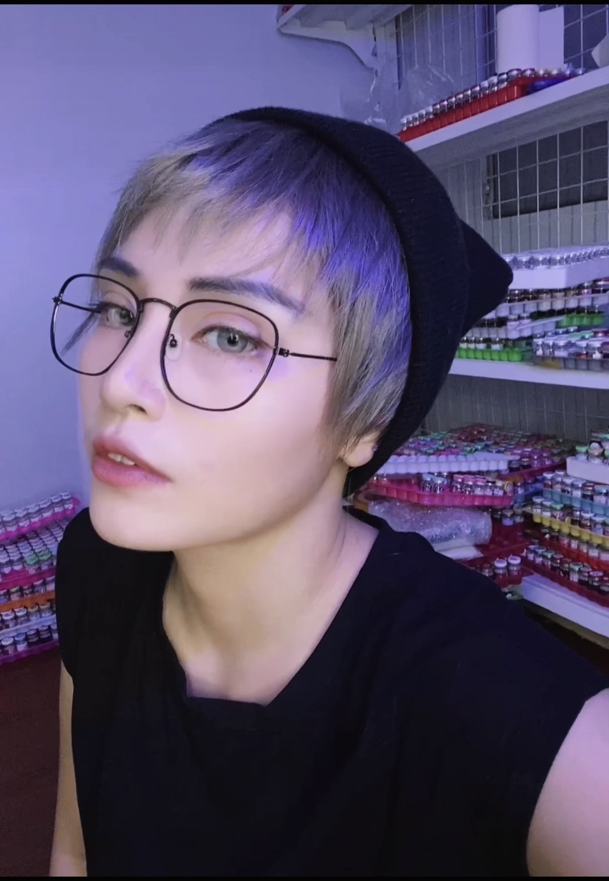 Tóc Giả Nguyên Đầu Tomboy Tém Ngắn Có Da Đầu Tóc Bộ Lưới Hoa Cao Cấp Mềm Mượt Tự Nhiên Như Tóc Thật