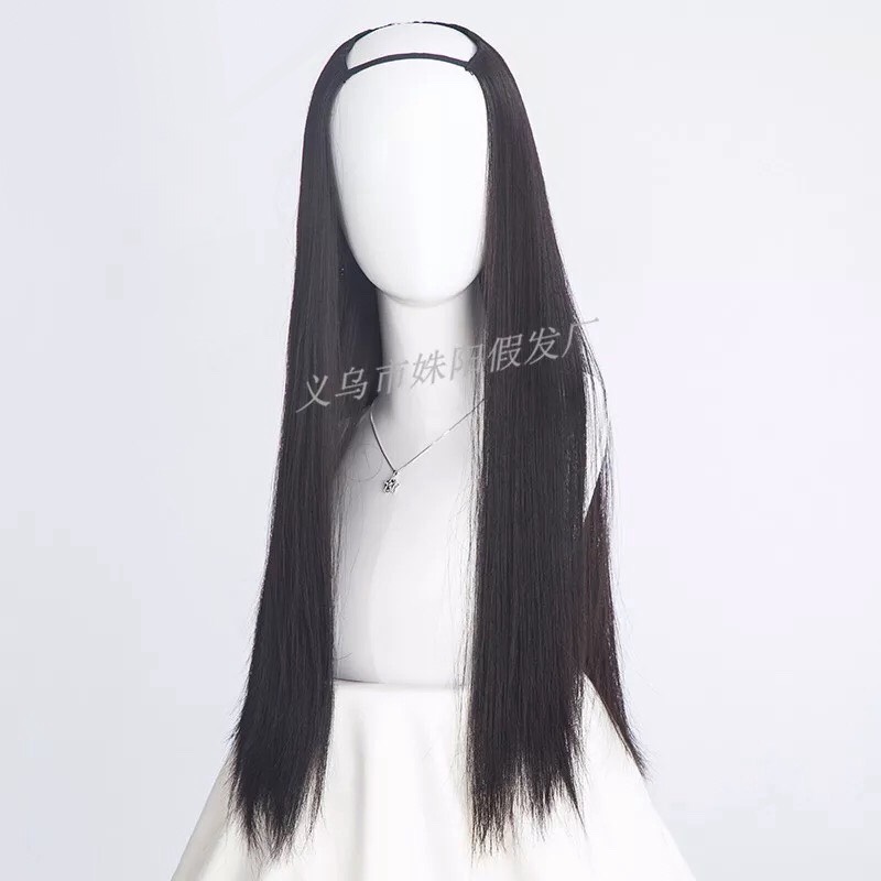 Kẹp U Tóc Giả Cao Cấp Siêu Dày 7 Kẹp – Tơ Mềm Tự Nhiên, Lưới Hoa Co Giãn, Full 6 Màu Hot Trend