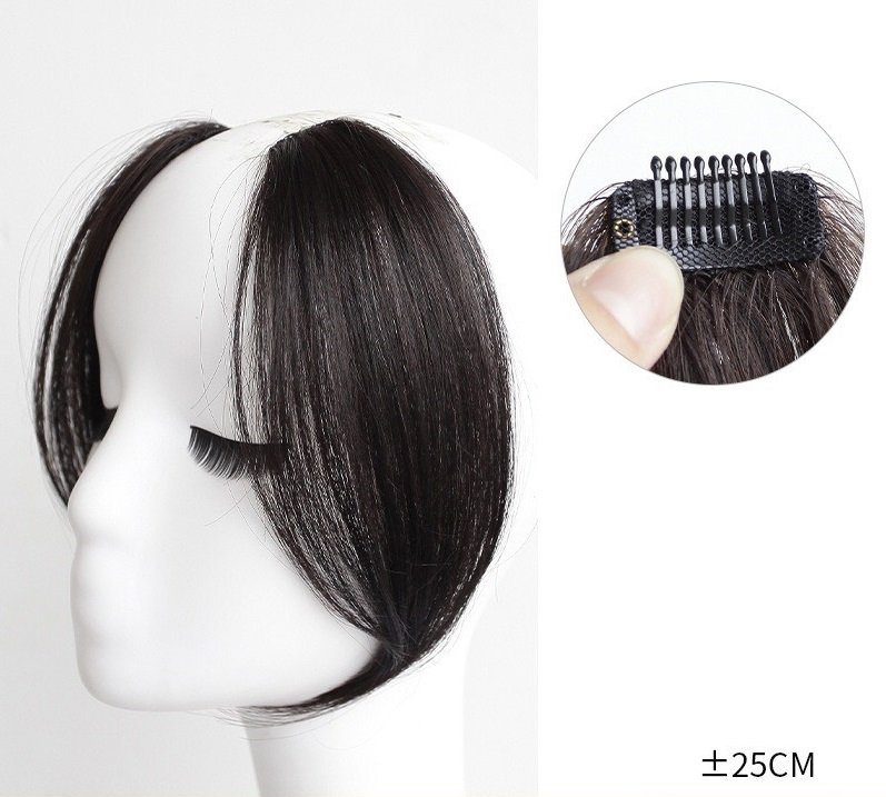Tóc Giả Mái Dài Layer Kẹp Cao Cấp – Mái Tỉa Lơi & Mái Tự Nhiên, Tơ Mềm Như Tóc Thật, Phong Cách Hàn Quốc