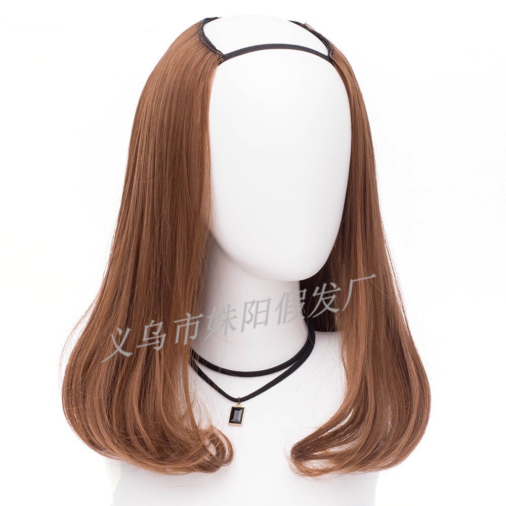 Kẹp U Tóc Giả Cao Cấp Siêu Dày 7 Kẹp – Tơ Mềm Tự Nhiên, Lưới Hoa Co Giãn, Full 6 Màu Hot Trend