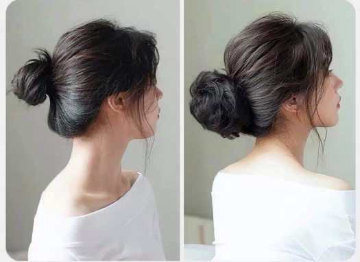 Tóc Giả Búi Xoăn Dạng Cột Cao Cấp – Búi Tóc Giả Tơ Mềm Tự Nhiên, Dễ Dùng, Gọn Nhẹ, 4 Màu Hot