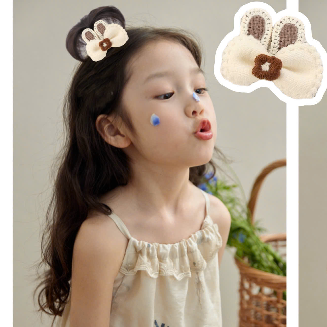 Kẹp Tóc Nơ Cho Bé Cao Cấp - Chỏm Tóc Cây Dừa Siêu Xinh Cho Bé Gái - Phụ Kiện Tóc Trẻ Em Sỉ Toàn Quốc