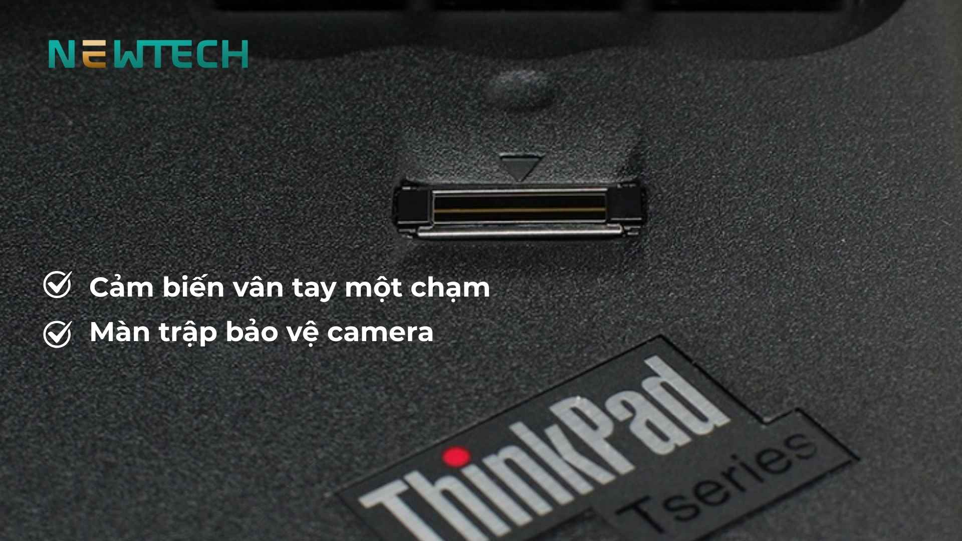 Bảo mật an toàn với cảm biến vân tay
