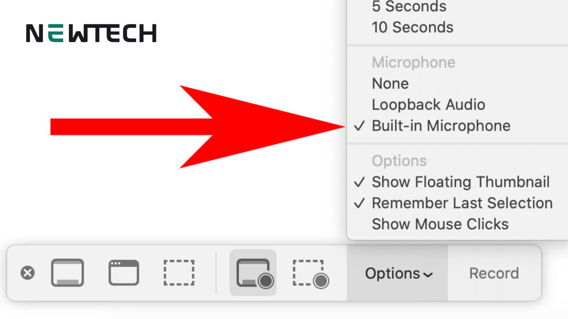 Cách quay màn hình MacBook bằng QuickTime Player có tiếng