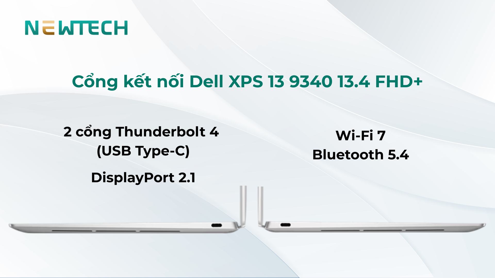 Cổng kết nối Dell XPS 9340