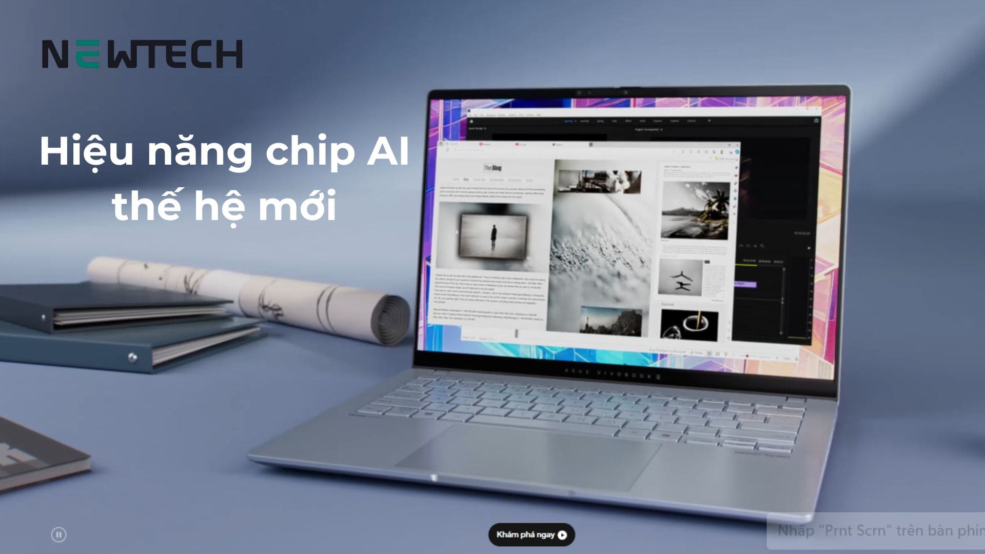 Các tính năng AI thực tế trên ASUS Vivobook S14/S16