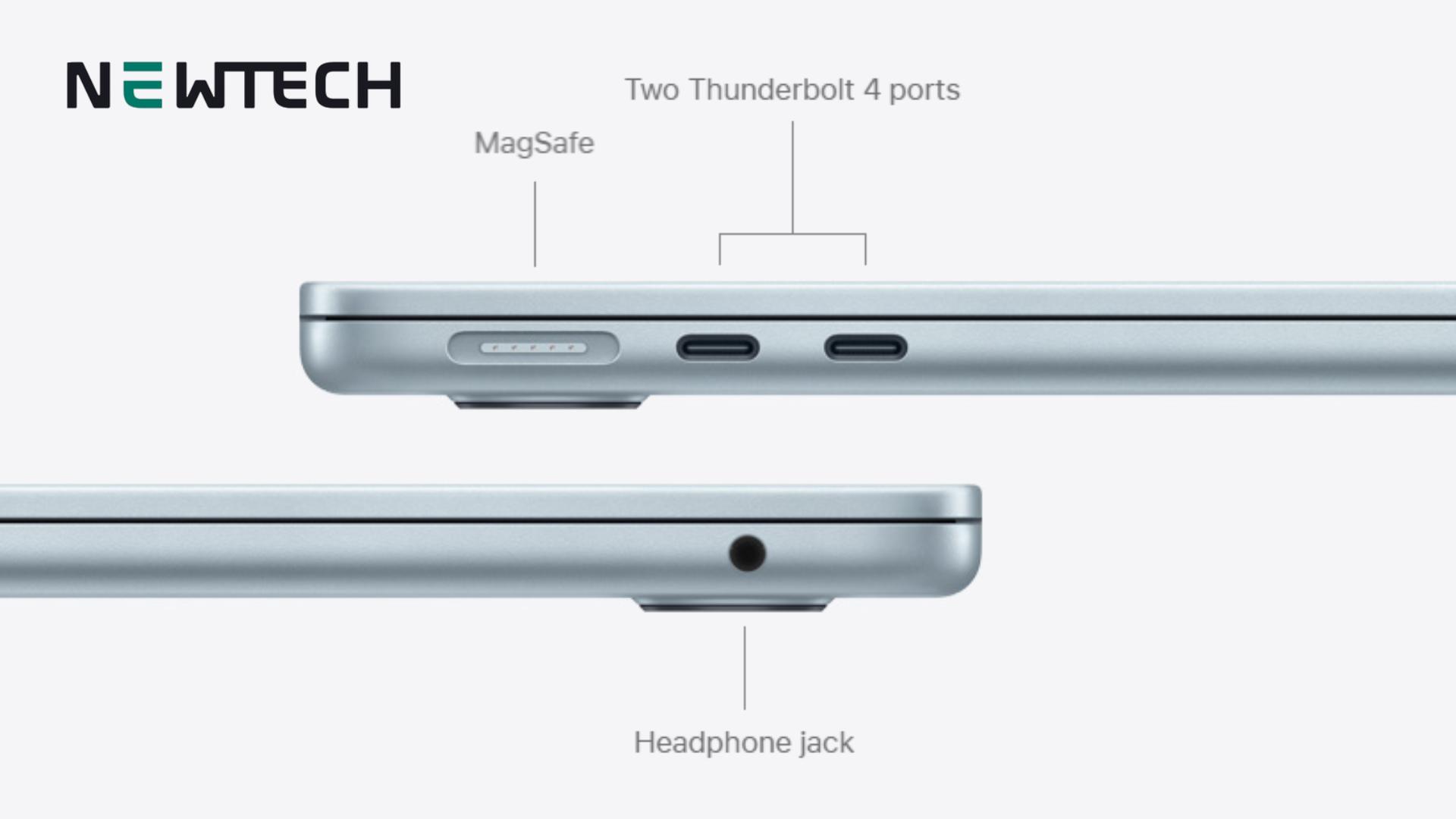 Cổng kết nối của MacBook Air M5