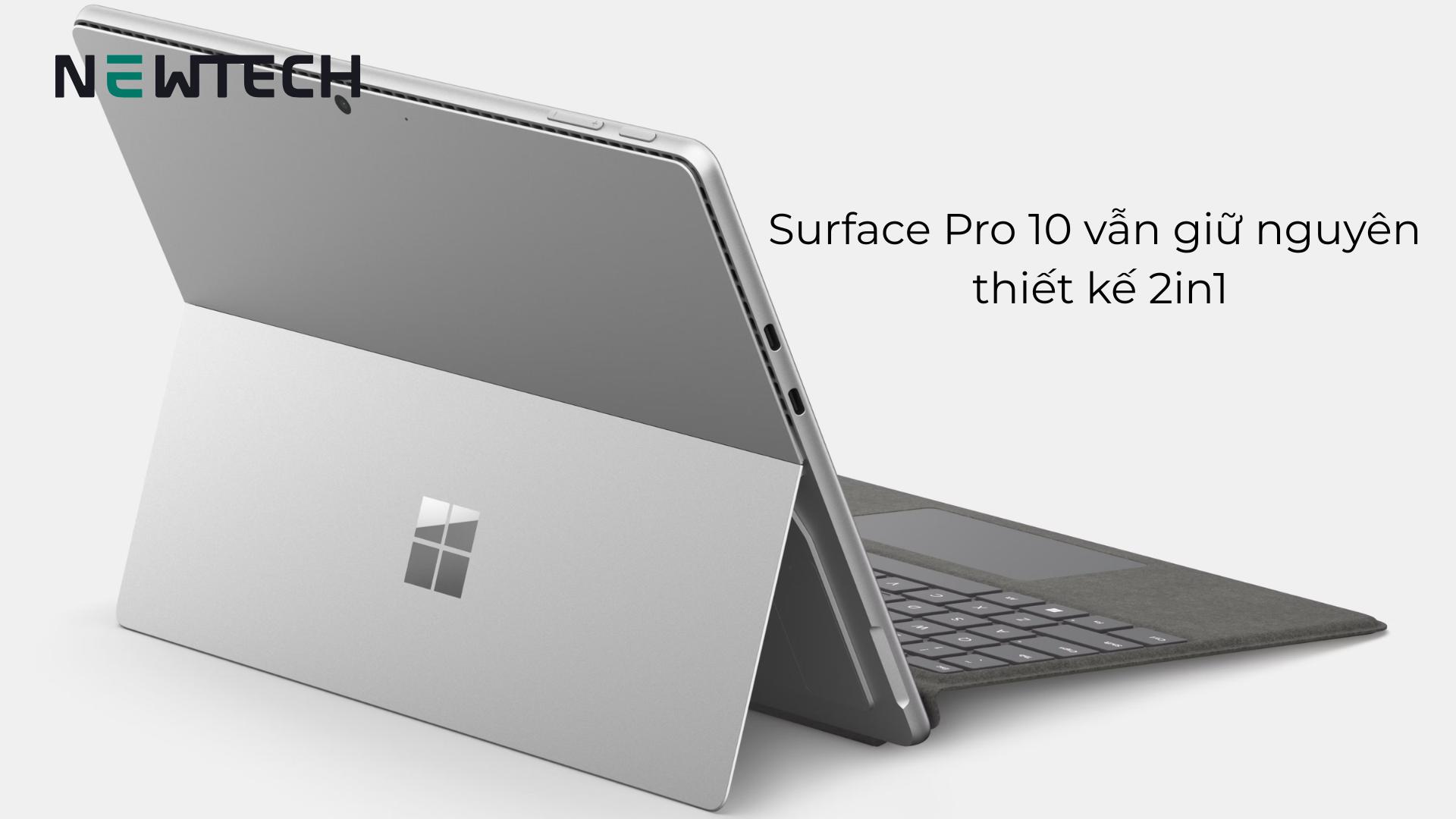 Những thay đổi của Surface Pro 10