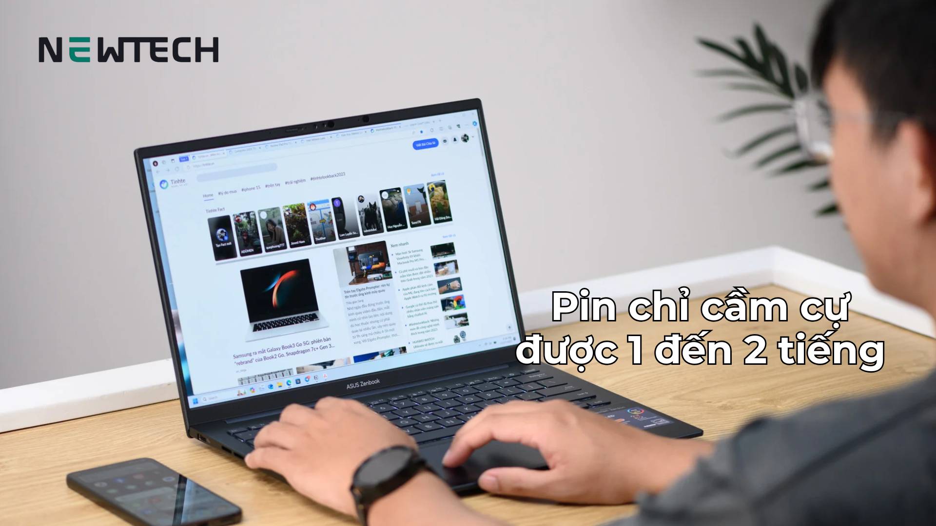Thời gian dùng pin giảm đáng kể