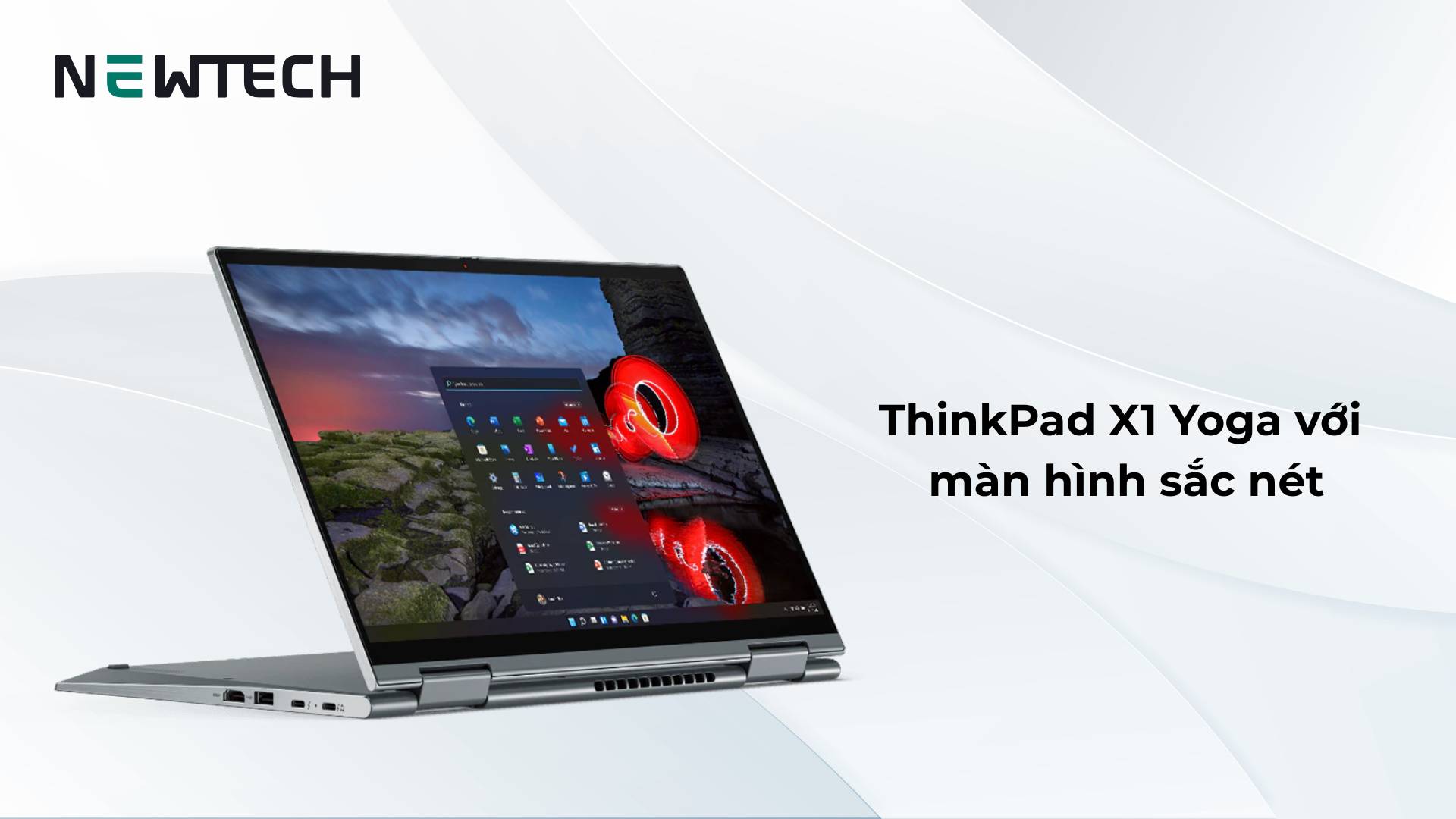 ThinkPad X1 Yoga với màn hình sắc nét