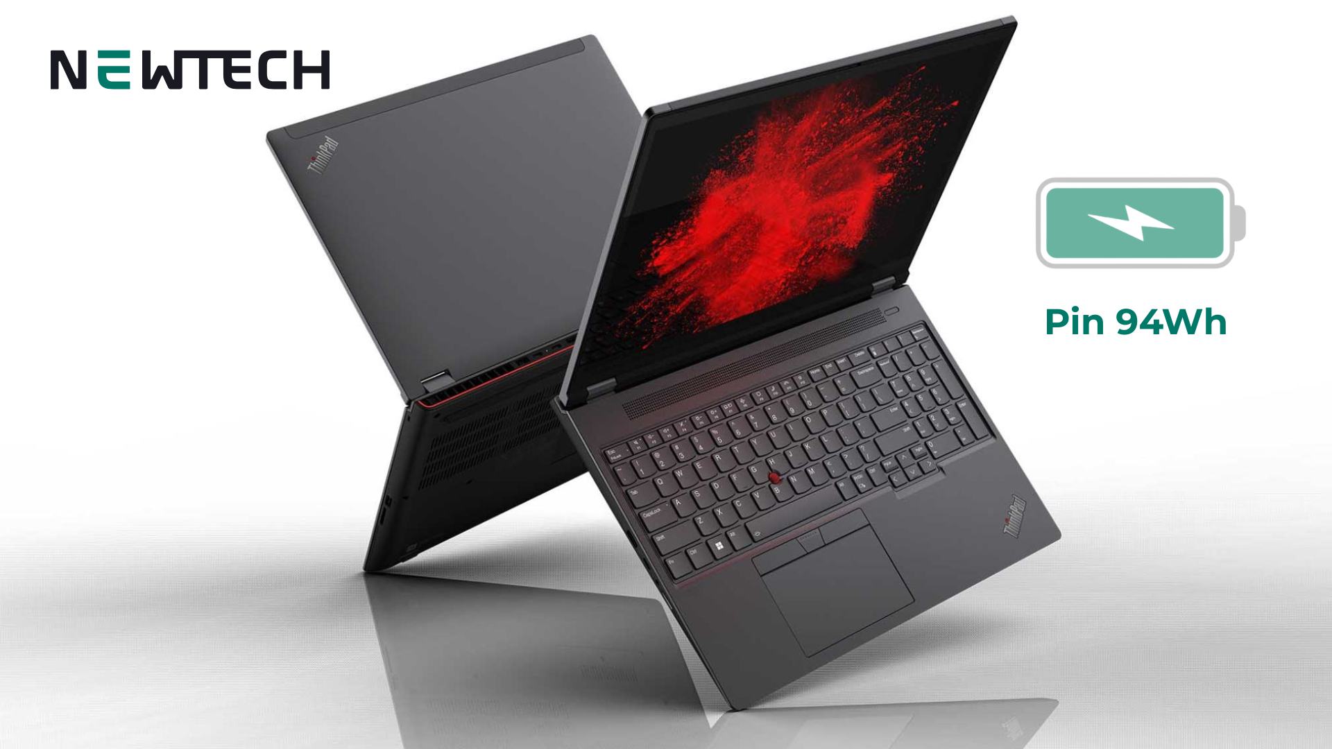 Pin ThinkPad P16 Gen 1 15 inc i9-12th/128GB/1TB WQUXGA